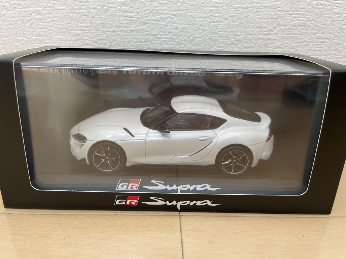 未開封トヨタ新型 スープラ SUPRAミニカー 1/30 ダイキャストモデル　非売品　希少