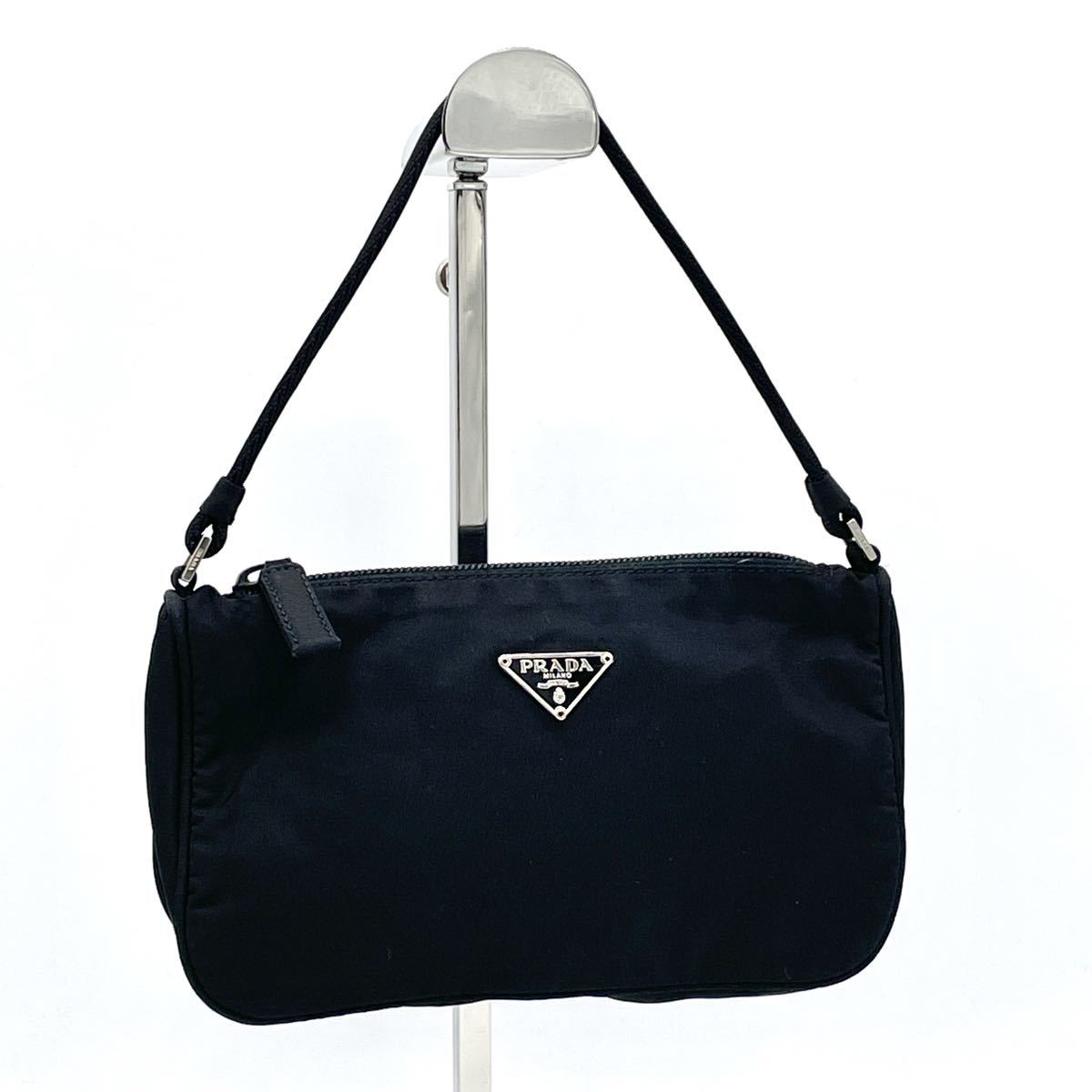 PRADA 1円 プラダ テスートナイロン トートバッグ ハンドバッグ クロス