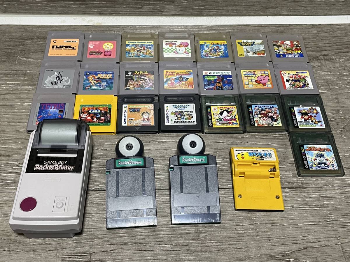 ☆ GB ☆ ゲームボーイ ソフト 26個 まとめ売り 動作未確認 ジャンク