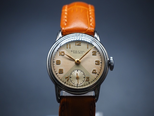 およそ70年前の腕時計 セイコー 分解注油済み 精工舎 スーパー SEIKO