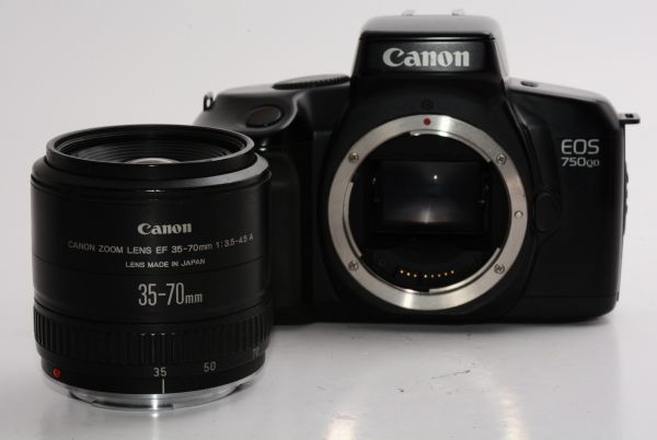 フィルムカメラ Canon 750QD 外観並級】Canon EOS 750QD フィルム一眼レフカメラ+EF 35-70mm F3.5