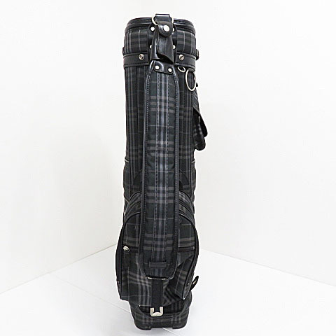 BURBERRY バーバリー GOLF タートルネック チェック柄 ボストン 【格安