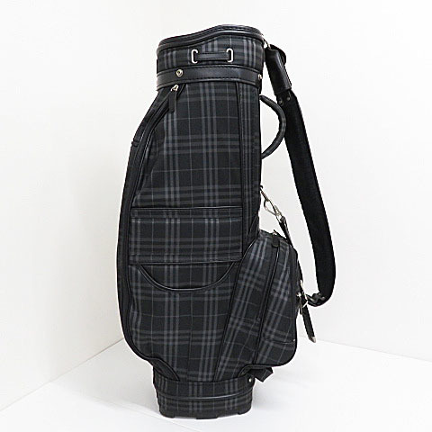 BURBERRY バーバリー GOLF タートルネック チェック柄 ボストン 【格安