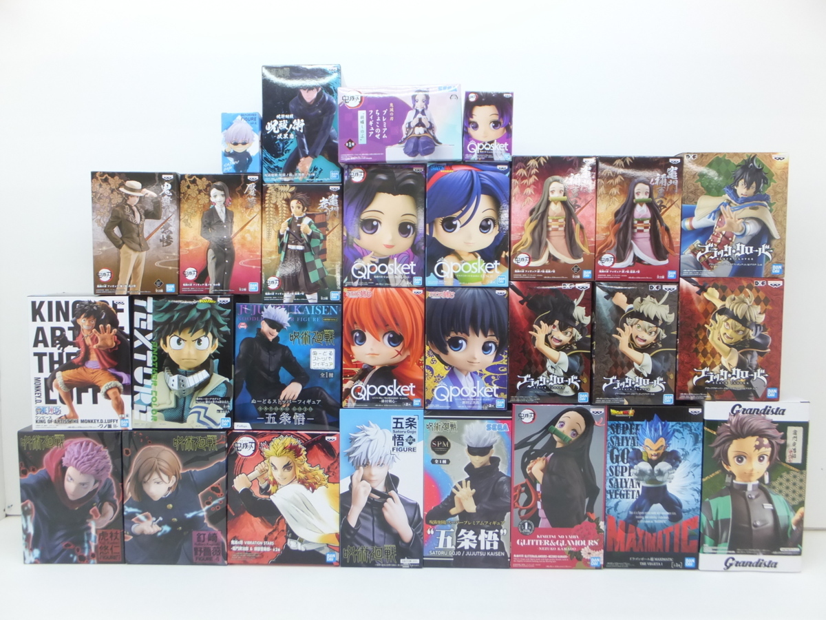 28SA○#3 ジャンプ系 アニメ フィギュア プライズ 28体 まとめ売り 鬼 