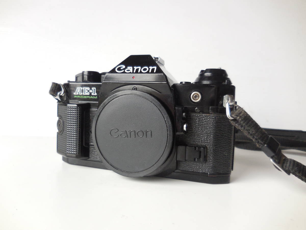 Canon AE-1 ブラックボディー 鳴きなし完動美品 Canon AE-1 ブラック