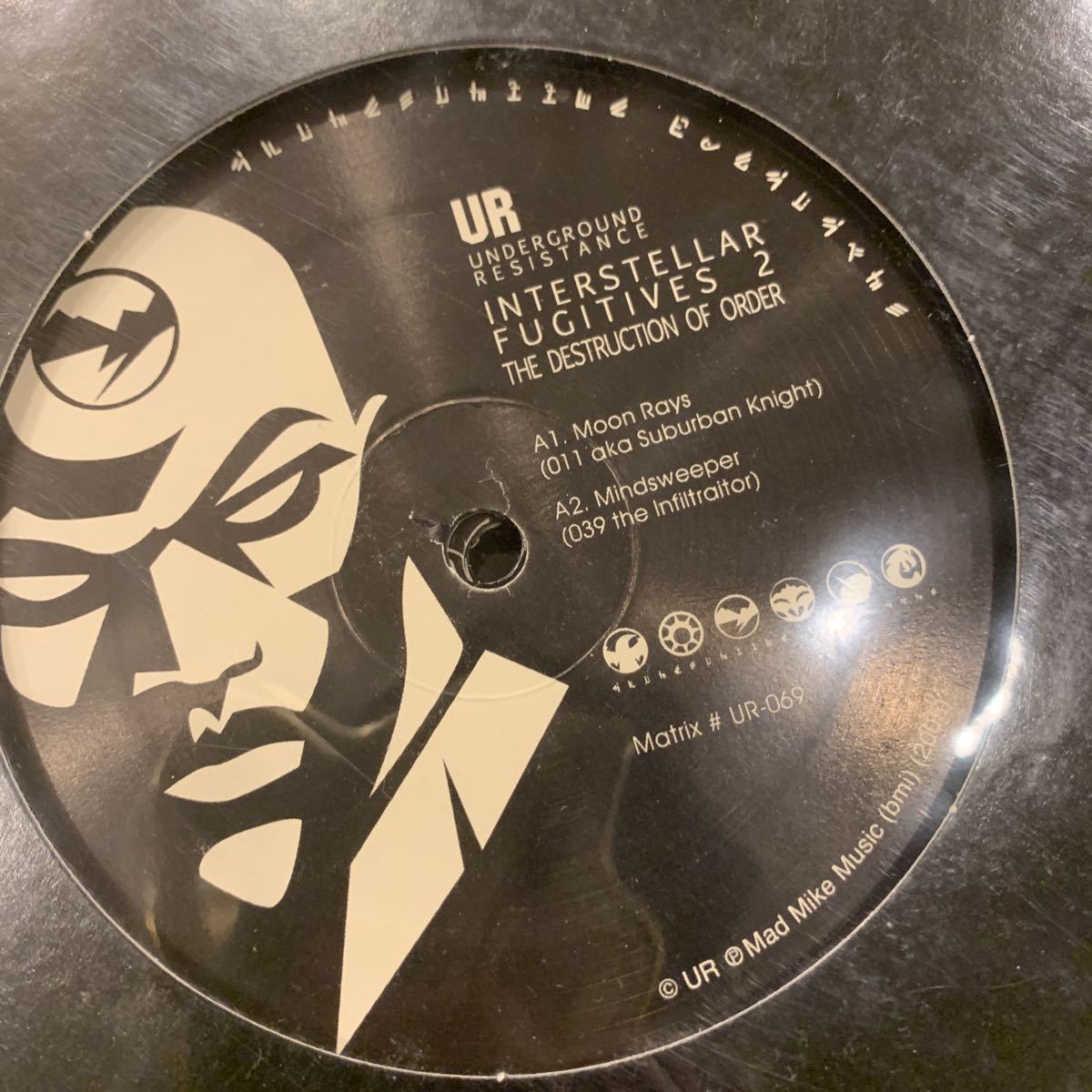 UR underground resistance interstellar fugitives 二枚組中古レコード