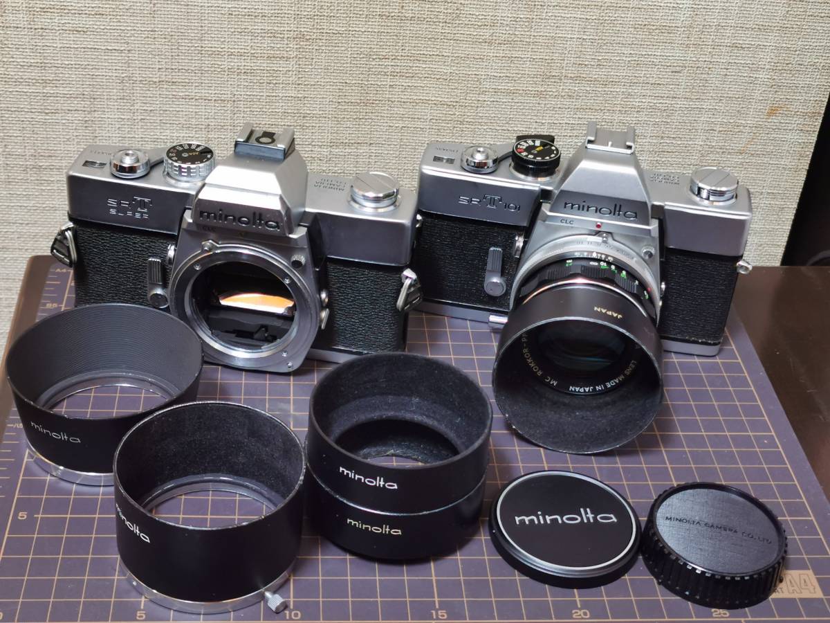ミノルタ SRT101 SRT Minolta MINOLTA MC – Camera 55⁄F1.7整備品#17