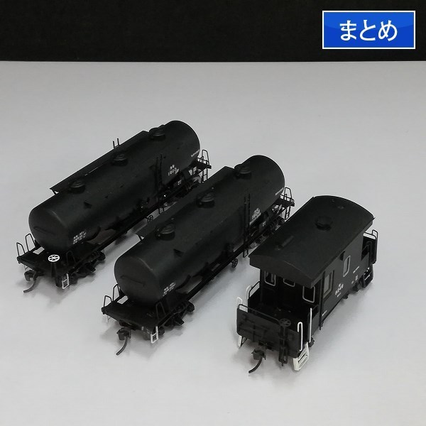 mT656a [まとめ] HO 貨車 タキ 1900 2両 ヨ 8000 1両 / 金属製 | 鉄道模型 H