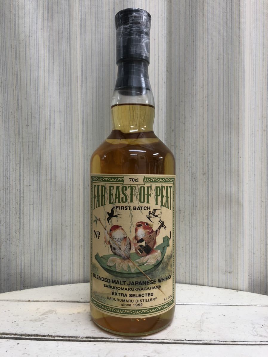 ☆限定700本☆三郎丸蒸留所☆FAR EAST OF PEAT☆FIRST BATCH☆700ml50
