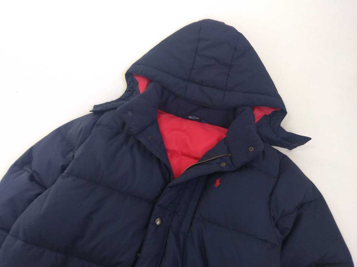 美品 最高級 好配色 Polo Ralph Lauren 肉厚極暖 撥水防風 ダウン 