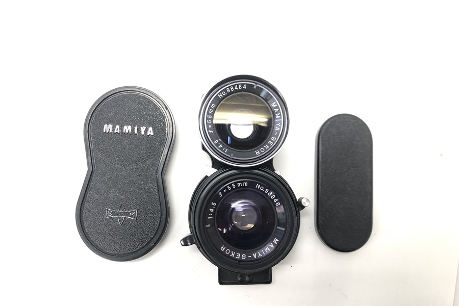 【美品】MAMIYA SEKOR 55mm F4.5 二眼レフ交換レンズ 東京)MAMIYA マミヤ SEKOR 55mm f4.5 二眼 Cシリーズ用 シャッターレンズ