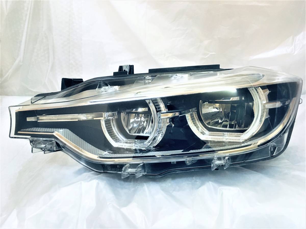 BMW 3シリーズ F30 後期 LED ヘッドライト F31 純正 即決 2012～2014