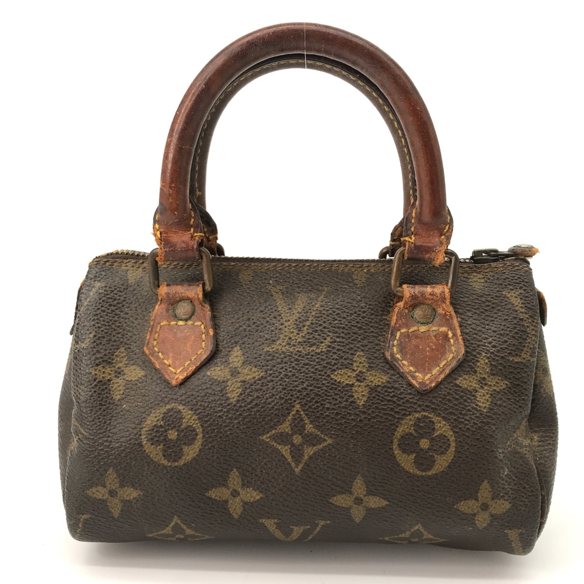 M1085 1円 LOUIS VUITTON ルイ ヴィトン モノグラム ミニ スピーディ ハンド バッグ