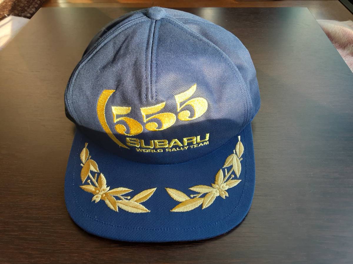 コレクター必見！　スバル（SUBARU WORLD RALLY TEAM）の555キャップ