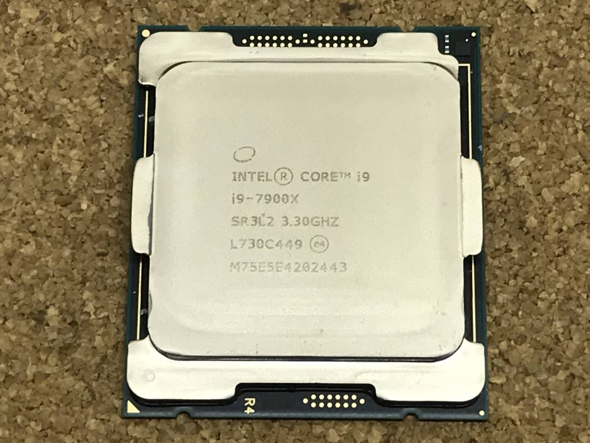送料無料】動作品 Intel Core i9 7900X LGA2066 3.3GHz 10C20T Core i9