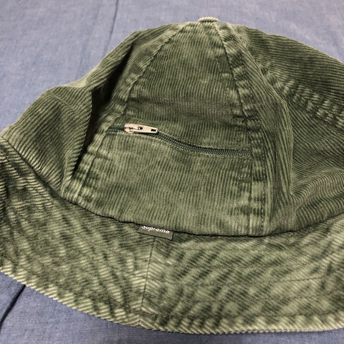 supreme corduroy crusher hat ブーニーハット olive グリーン Supreme