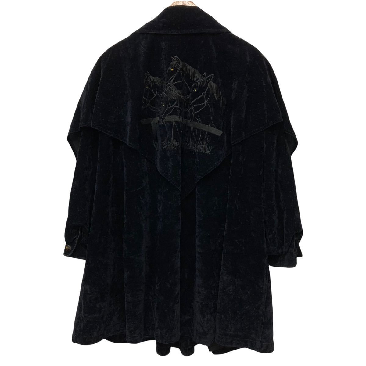B-487 伊太利屋 GK / LA MODA GOJI 極上 ビッグシルエット 馬 ホース 