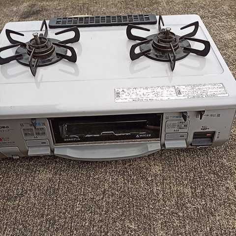 パロマ ガスコンロ 都市ガス PA-N39VA-R ガステーブル 現状品
