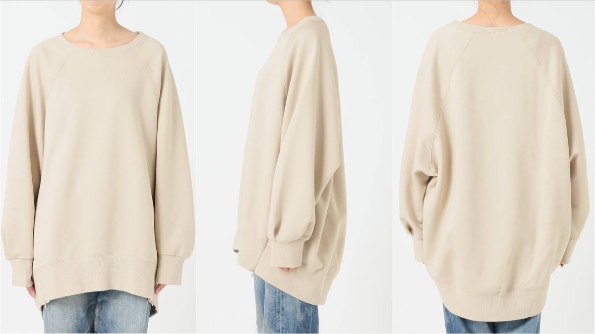 ☆美品【サイドジップダンボールプルオーバー/Spick and Span