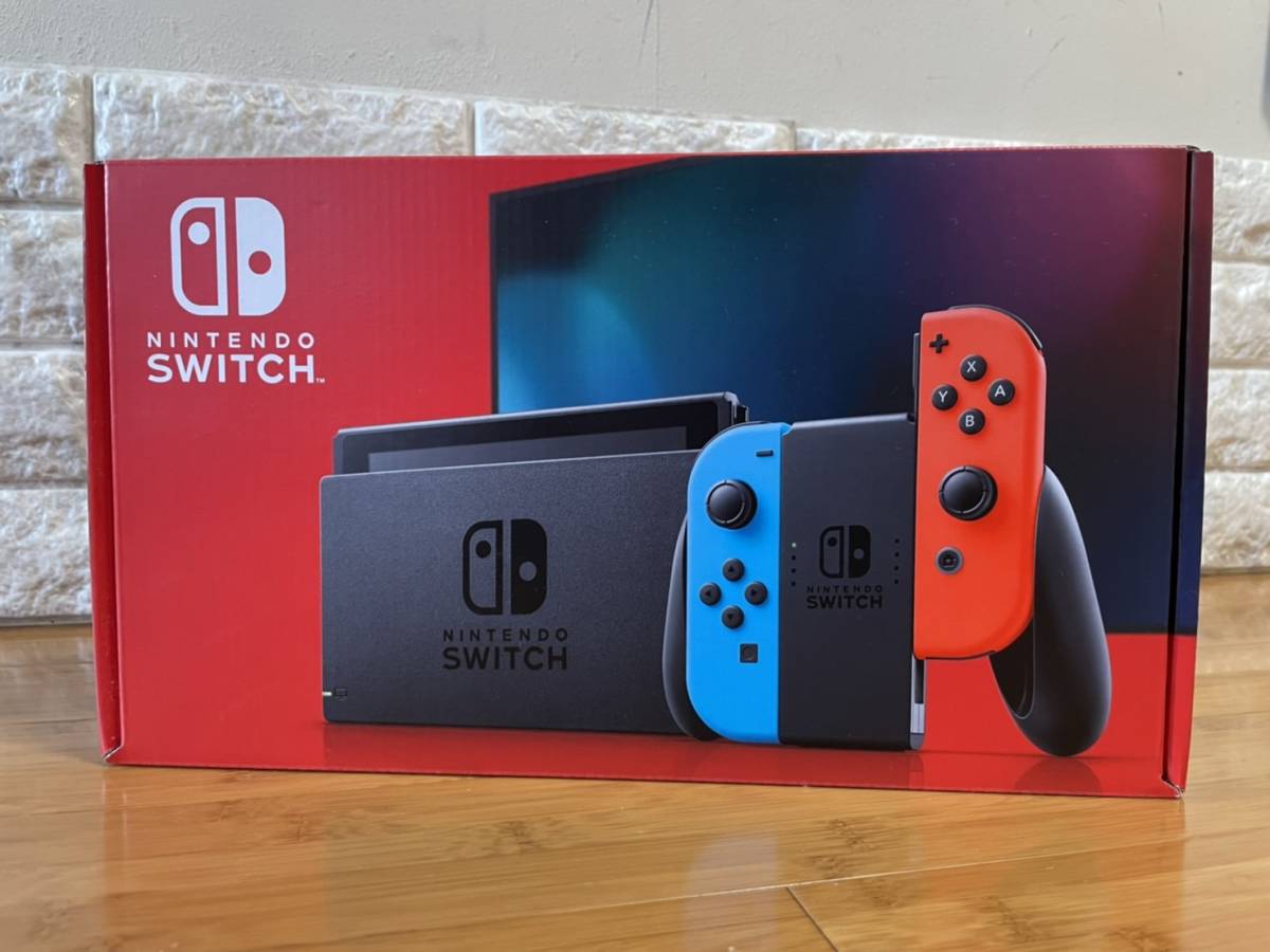 未使用☆Switch 任天堂スイッチ本体 ネオン ニンテンドウ