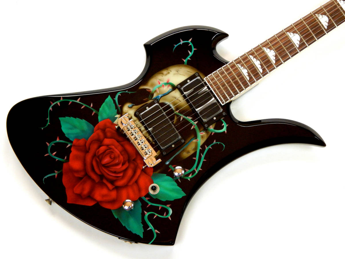 FERNANDES MG-160R / HIDEギター 薔薇と髑髏 【公式通販】