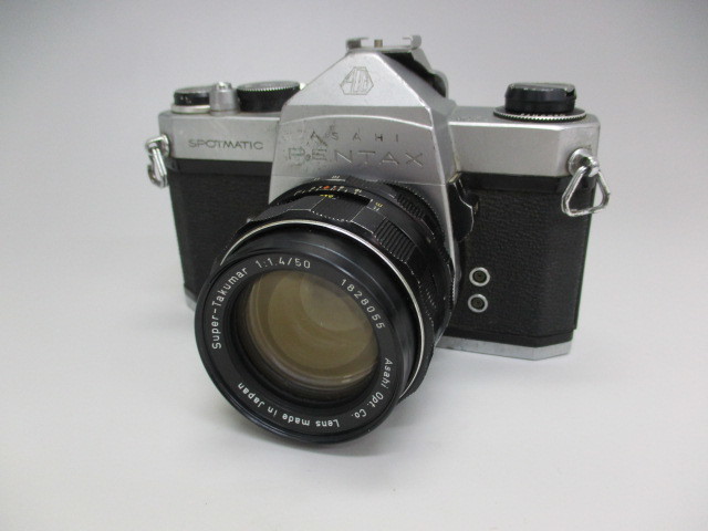 11-93　ASAHI　PENTAX　SPOTMATIC　Super-Takumaer　1：1.4/50　アサヒペンタックス　一眼レフカメラ　