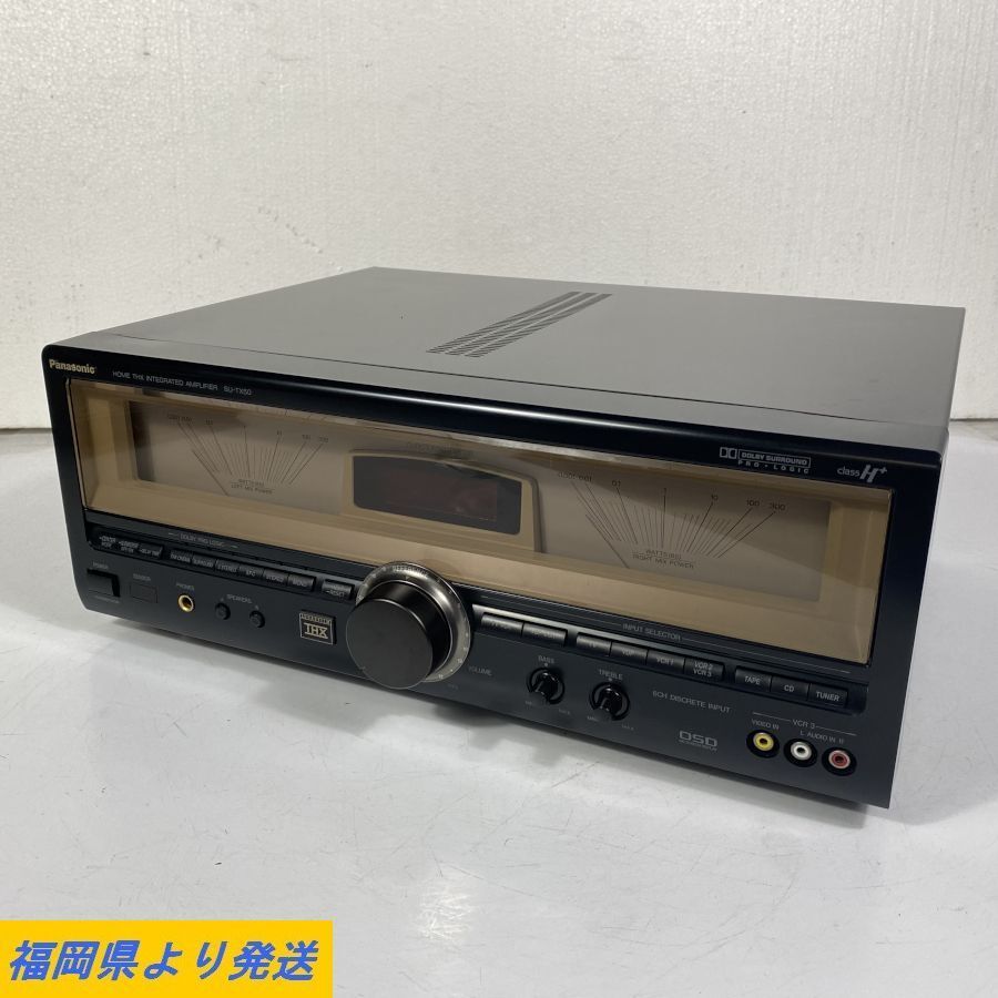 Panasonic SU-TX50 THX AVアンプ リモコン付 ジャンク 【公式