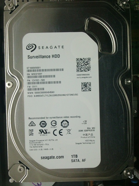 Panasonic DIGA DMR-BW770（1TB増量換装） Panasonic DIGA DMR-BW770（1TB増量換装） DIGA分解してHDD換装する