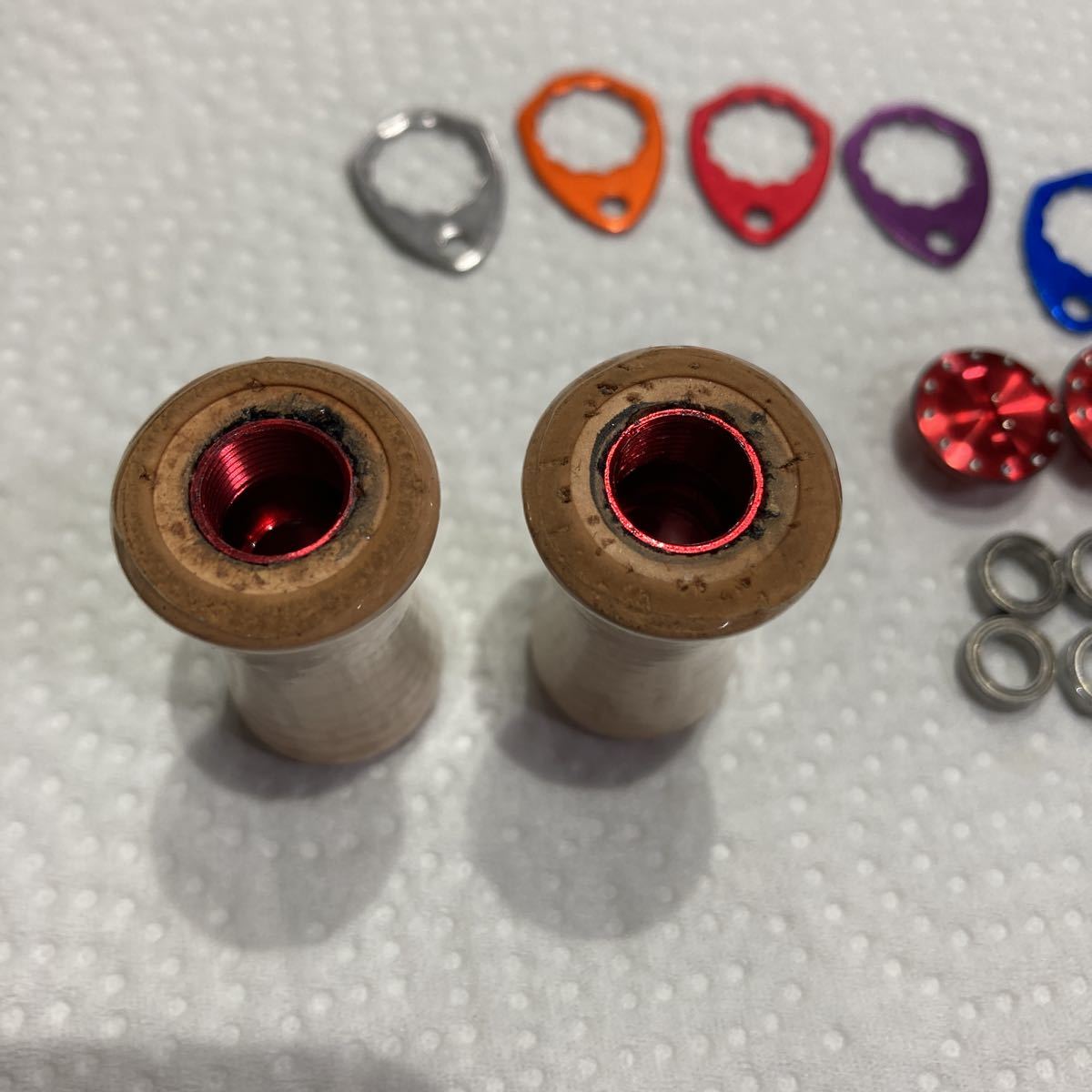 激レア Abu用 ZPI ファンネル コルクノブ アブ Revo アブ レボ コルク