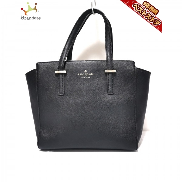 激安大特価，格安 ケイトスペード Kate spade ハンドバッグ PXRU5491 - レザー 黒 バッグ(ハンドバッグ)｜売買されたオークション情報、yahooの商品情報をアーカイブ公開 - オークファン かばん、バッグ