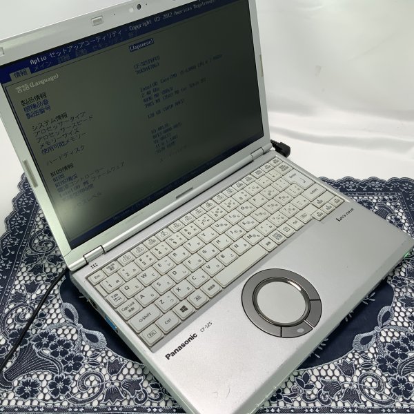 ジャンク品】Panasonic CF-SZ5 Core i5 6300U 4GB SSD 128GB windows10