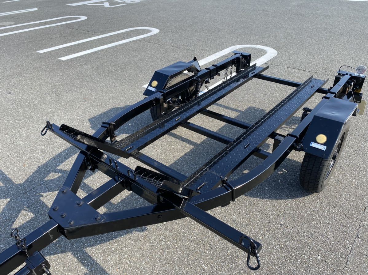 ☆シーマリン 2台積み 軽トレーラー バイクトレーラー BK-34 車検満