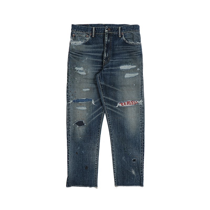 VISVIM JOURNEYMAN PANTS TACKED CRASH サイズ1 Peerless EXCLUSIVE 