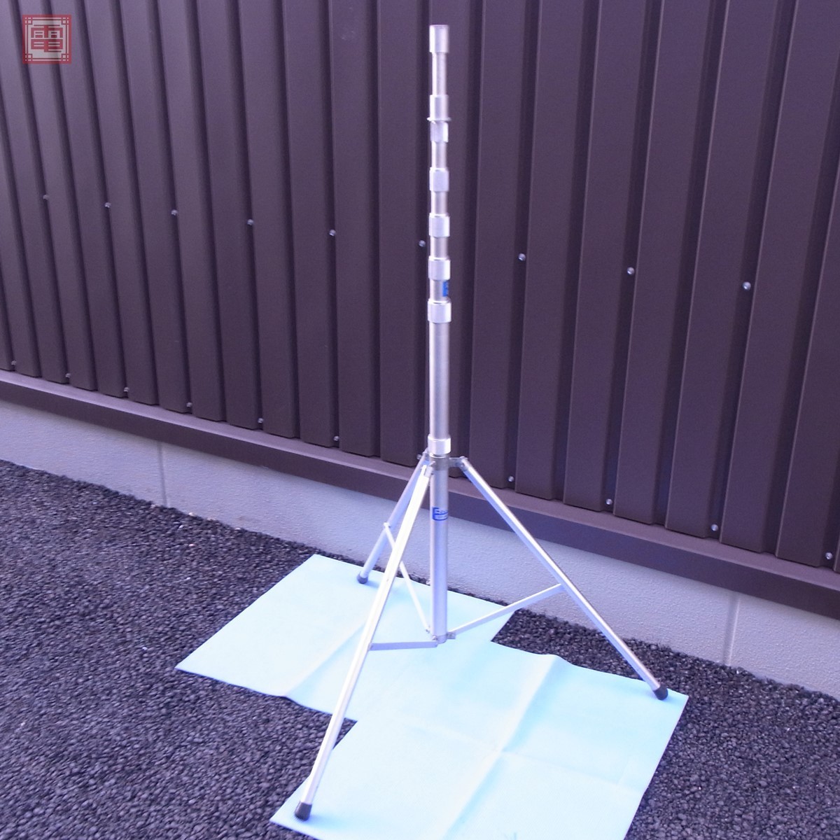 アラキアンテナ 伸縮ポール YP-460S と 移動式三脚 ST-460 セット ARAKI アラキ YP-460S 4段 伸縮型アンテナポール + ST-460 アンテナ