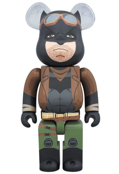 激レア BE@RBRICK 400% KNIGHTMARE BATMAN (BATMAN VS SUPERMAN ver 