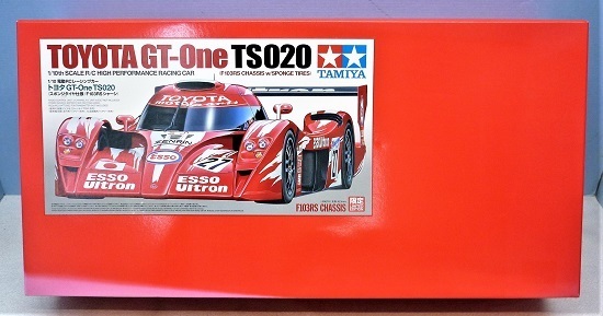 ○【パーツ袋未開封】TAMIYA 1/10 TOYOTA GT-One TS020 (スポンジ