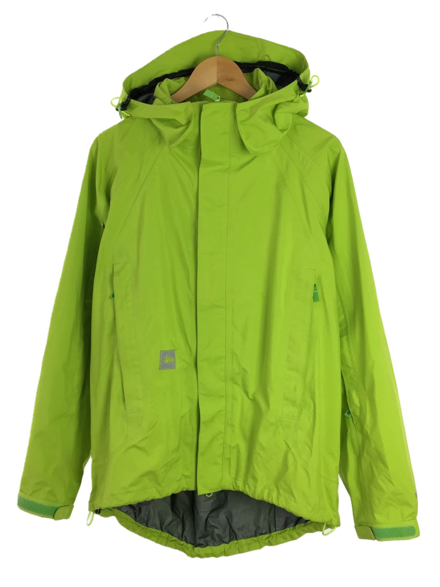 STUSSY◆マウンテンパーカ/L/ポリエステル/YLW/イエロー/gore-tex/汚れ有
