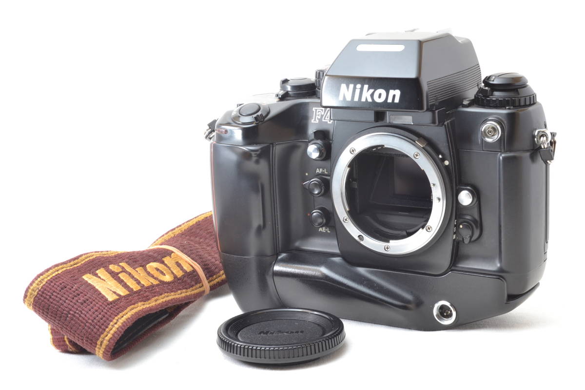 美品 ニコン Nikon F4S 一眼レフ MF フィルムカメラ ボディ DP-20