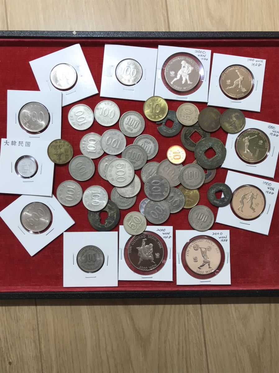 1円スタート韓国 ソウルオリンピック 記念硬貨 プルーフ Yahoo