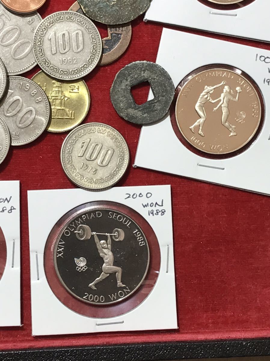 1円スタート韓国 ソウルオリンピック 記念硬貨 プルーフ Yahoo