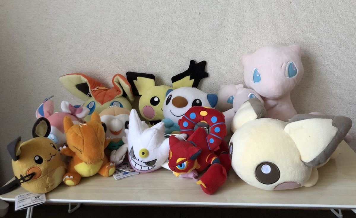 ポケモンぬいぐるみ ピカチュウ ミュウ ピチュー モクロー ポッチャマ ニンフィア ライチュウ ボルケニオン リザードン パペット 他 ポケットモンスター 売買されたオークション情報 Yahooの商品情報をアーカイブ公開 オークファン Aucfan Com