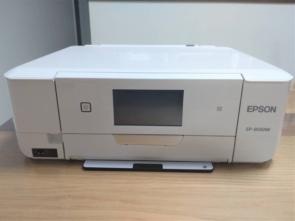 ジャンク品】EPSON エプソン プリンター EP-808AW(ホワイト) 【公式通販】
