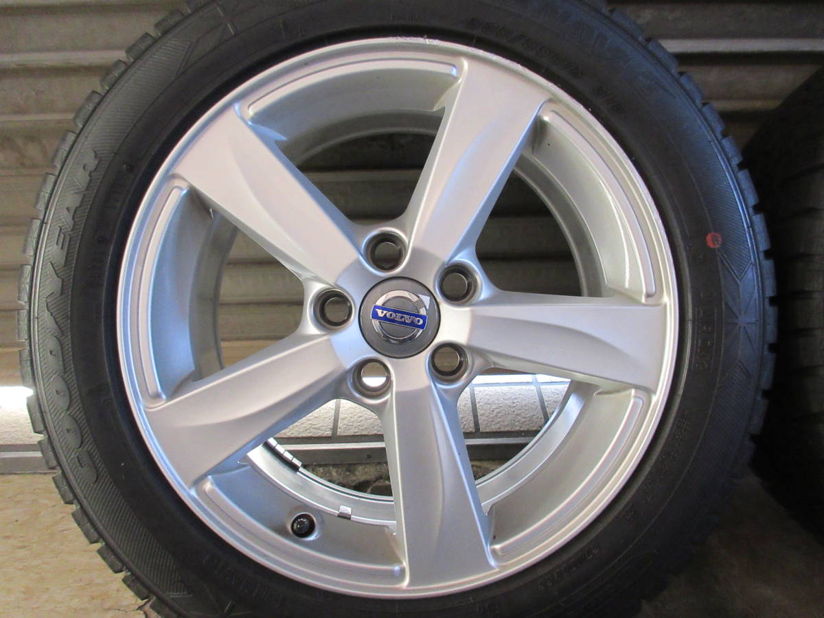 格安＆売切り! 205/55R16 ボルボV40純正アルミ（MB4164T型） 108×5穴