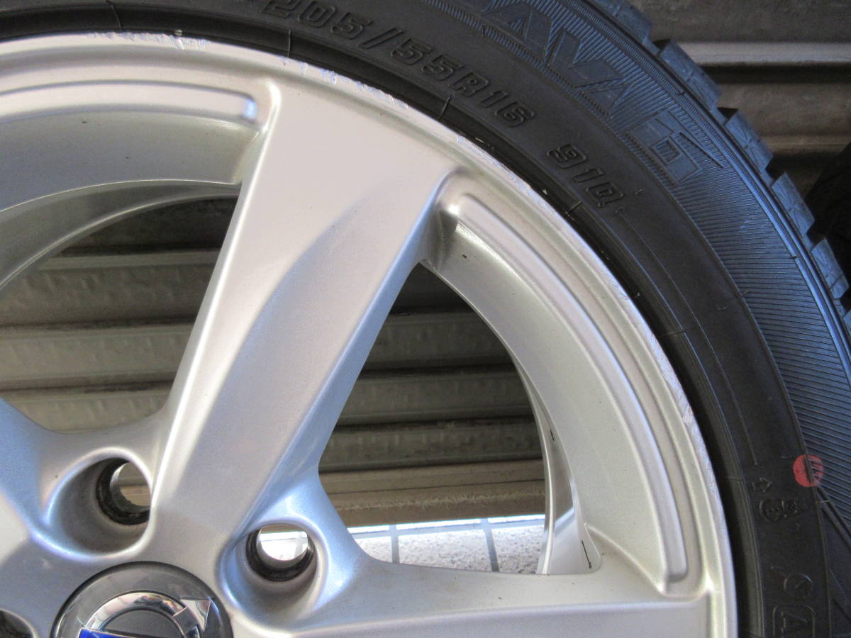 格安＆売切り! 205/55R16 ボルボV40純正アルミ（MB4164T型） 108×5穴 