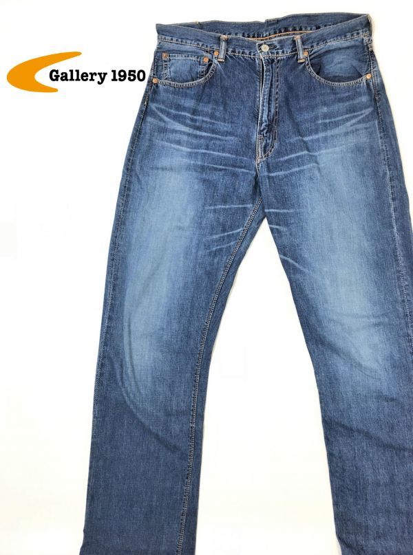 Gallery1950○w36○USED WASH加工デニム パンツ○ギャラリー1950 