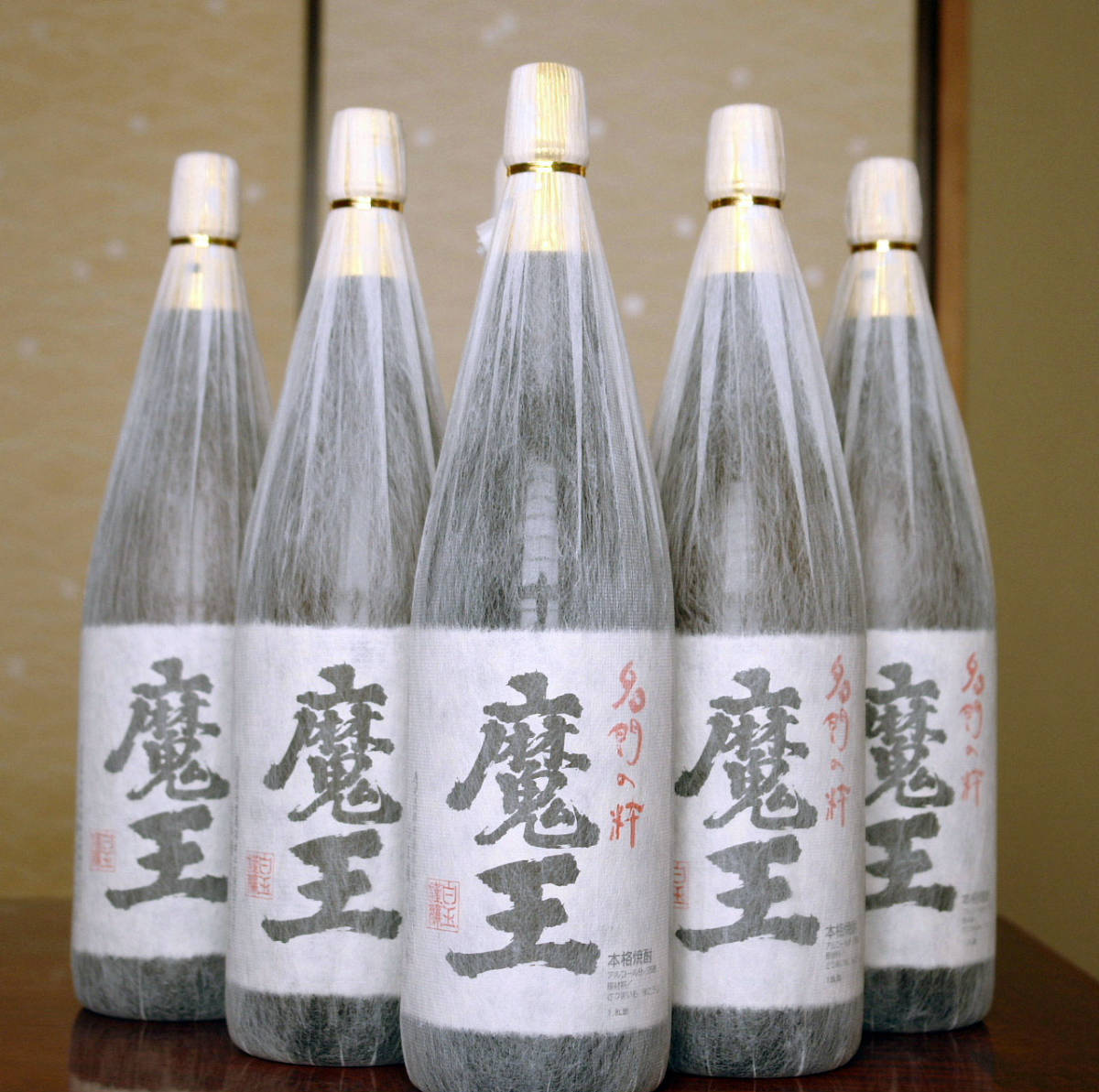 100%新品，新作】 本格焼酎☆ 名門の粋☆ 魔 王 ☆ 1800ml ☆おまけ