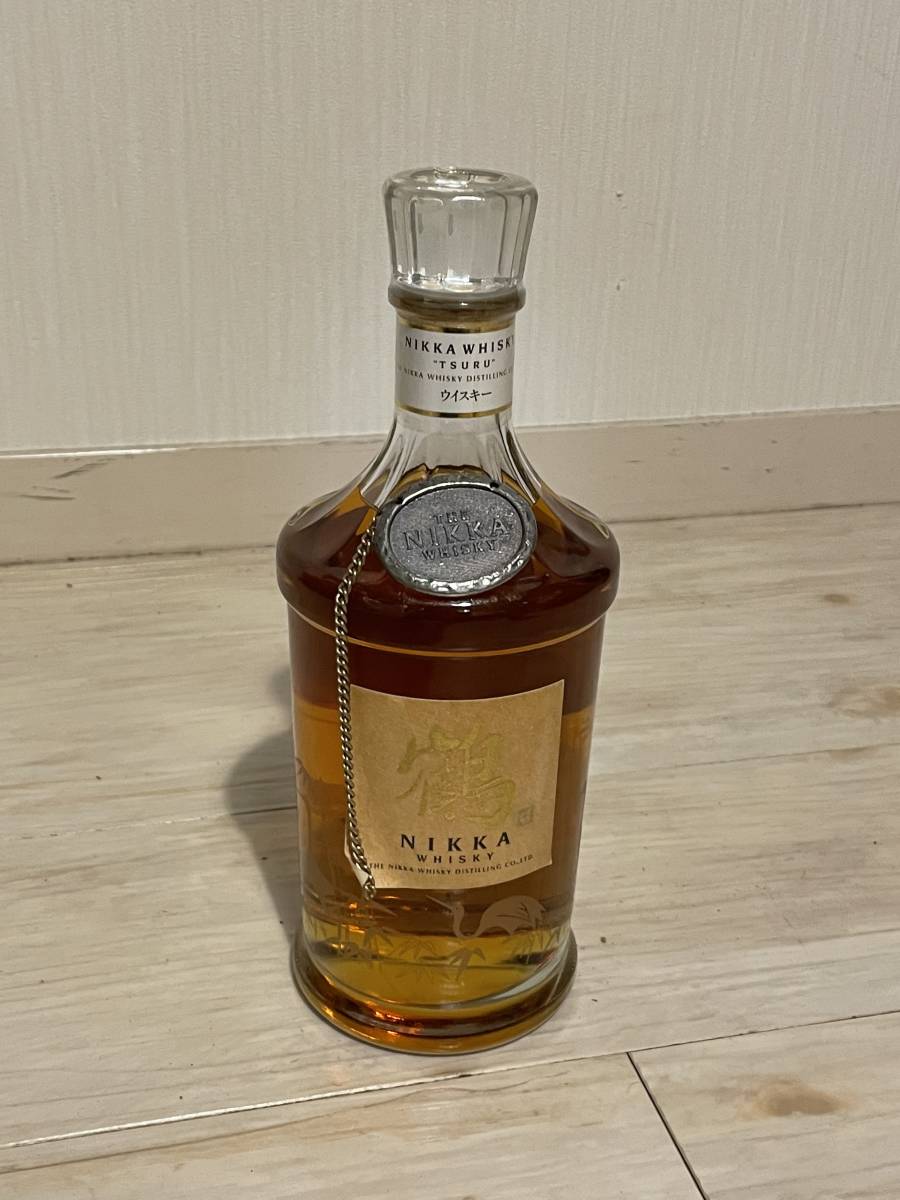 未開栓】NIKKA WHISKY/ニッカ ウイスキー 鶴 700ml 43% TSURU 金文字