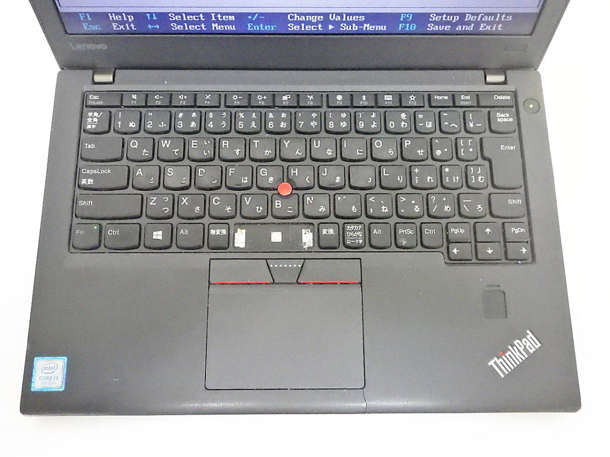 Lenovo ThinkPad X270 Core i3 7100U 250GHz 起動ジャンク 【公式通販】