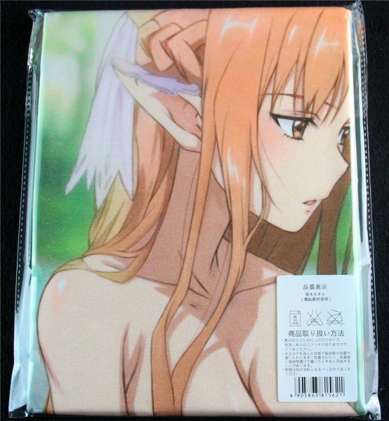エルフ、アスナ（SAO）5070 オリジナル☆超大バスタオル・毛布