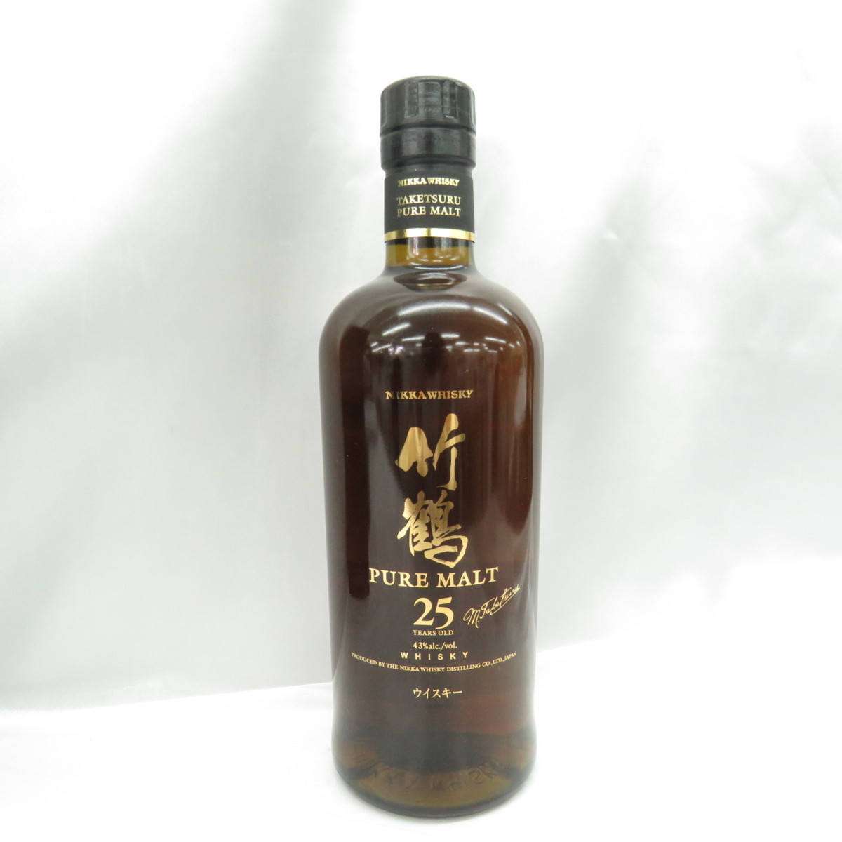 未開栓】NIKKA ニッカ 竹鶴 25年 ピュアモルト ウイスキー 700ml 43 